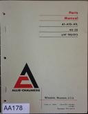 Allis-Chalmers-Allis-Chalmers Part Manual, Model AT, ATD, ATL 40–50 Lift Trucks.-AT, ATD, ATL 40–50-01